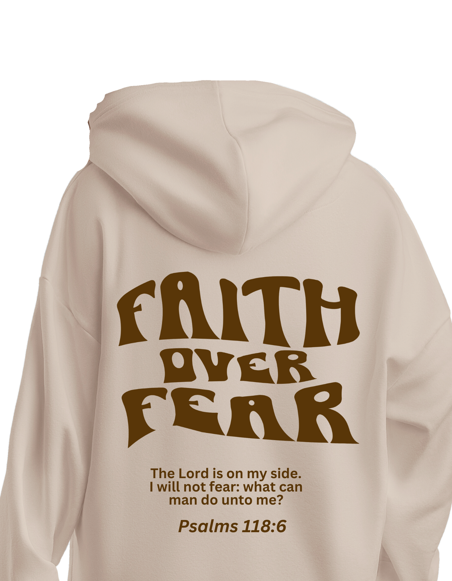 Faith over fear Hoodie Adults*